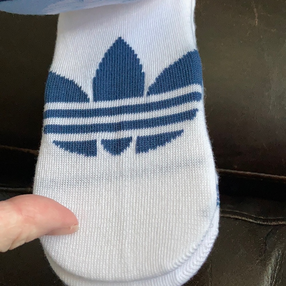1 LEFT! Adidas Originals Super No Show Socks 3 pk - Picture 3 of 3